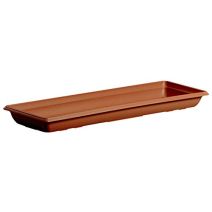 Soucoupe prisca plastique terre cuite 35 x 16 x 4,2 cm - BHR